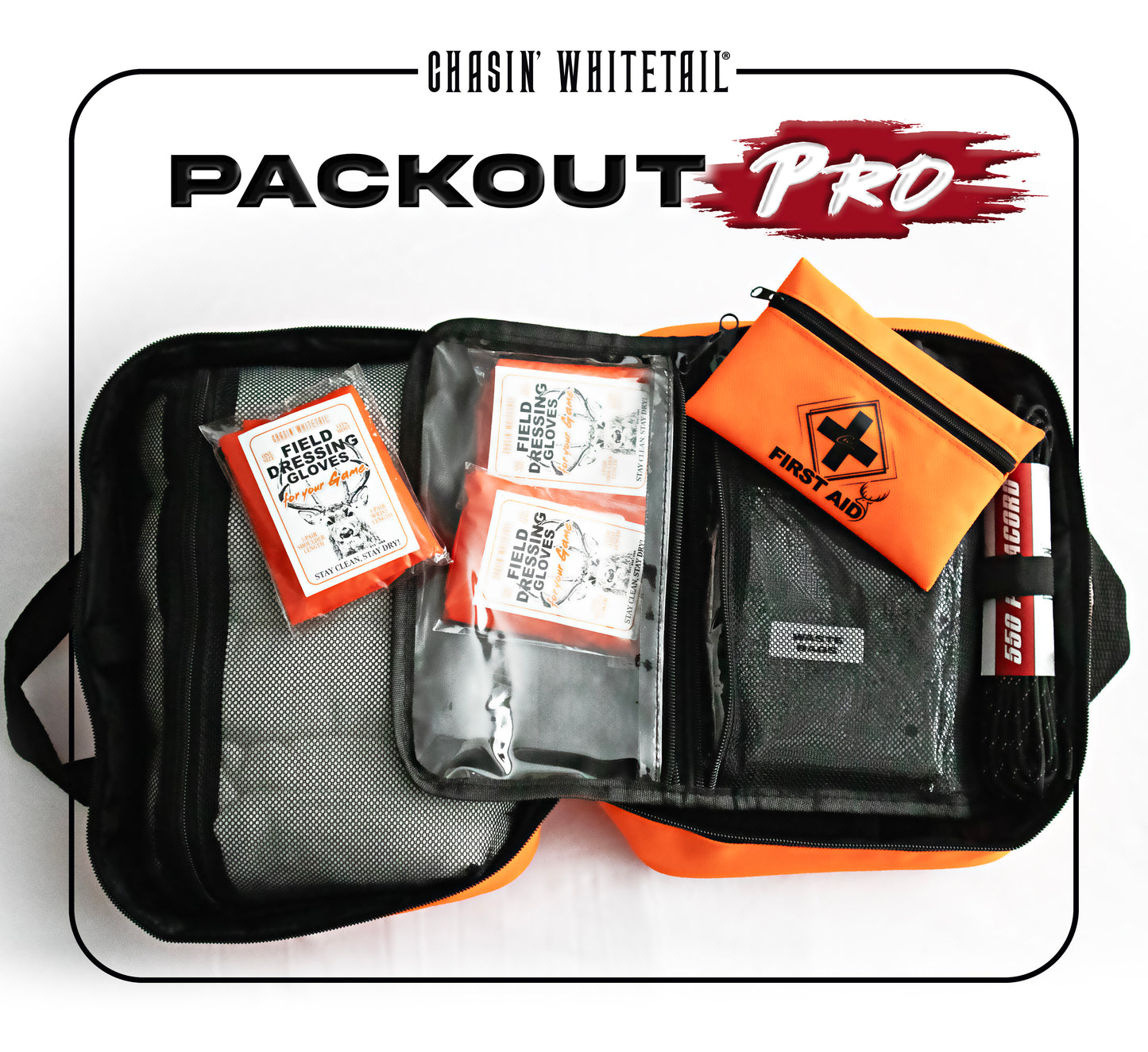 HUNTERS "PACKOUT PRO" FIELD KIT