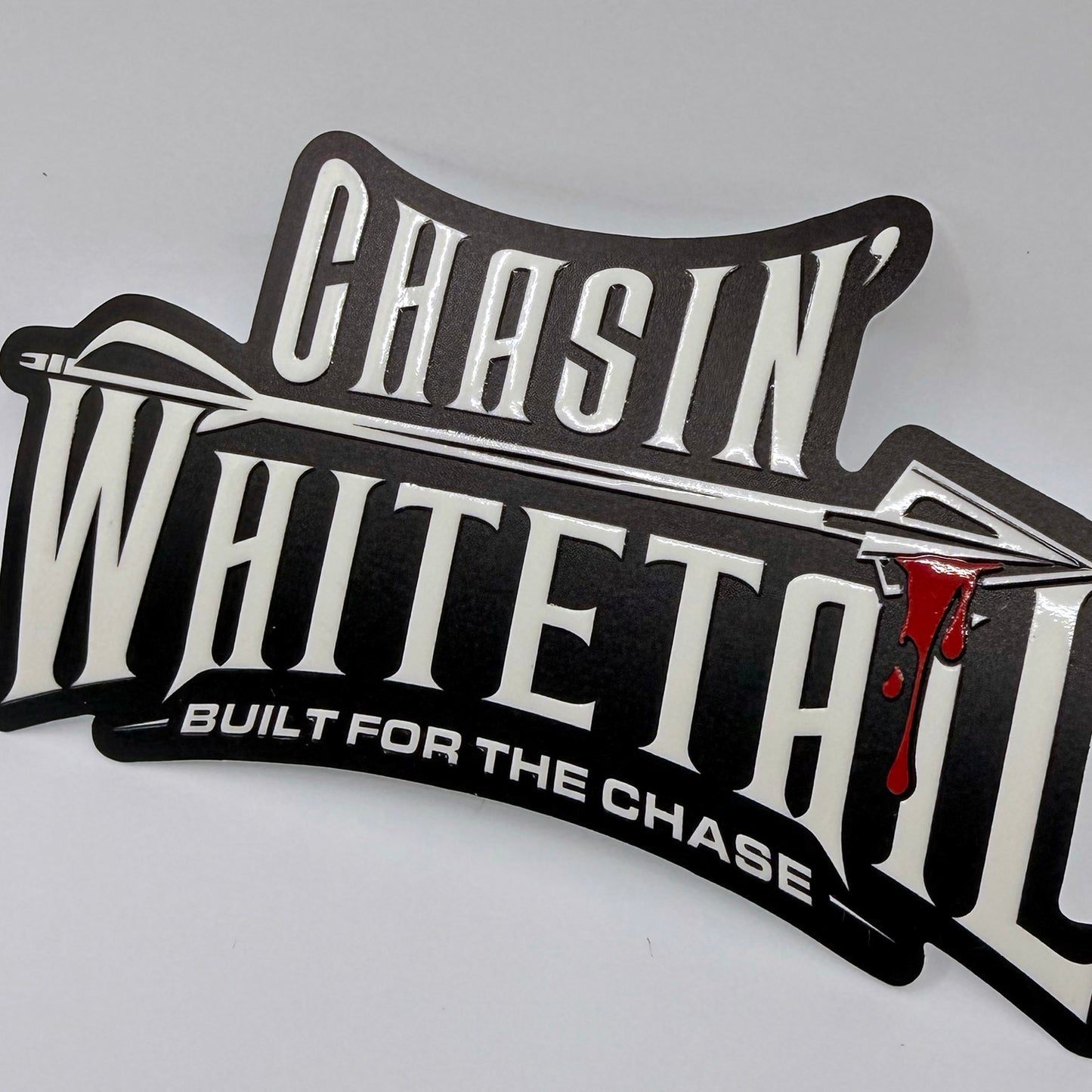 CHASIN' WHITETAIL | RAISED "BFTC" STICKER