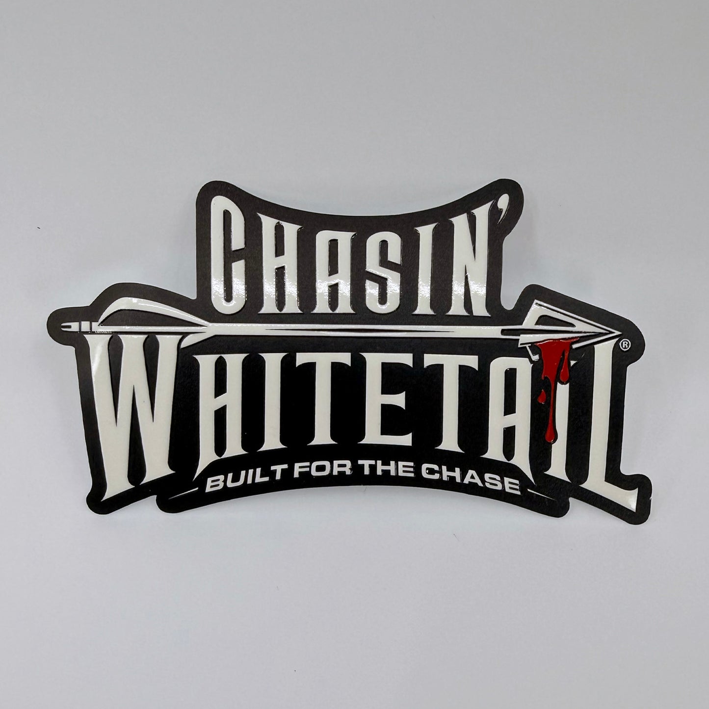 CHASIN' WHITETAIL | RAISED "BFTC" STICKER